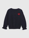 GAP Pulover cu volane pentru copii GAP