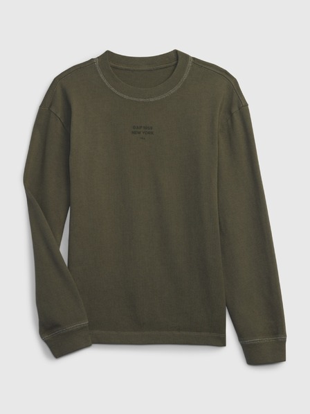 GAP Tricou din bumbac cu greutate mare pentru copii GAP