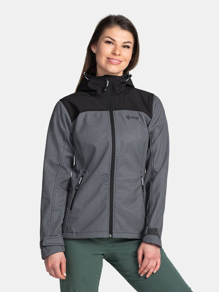 Kilpi Jachetă softshell gri pentru femei Kilpi Rawia