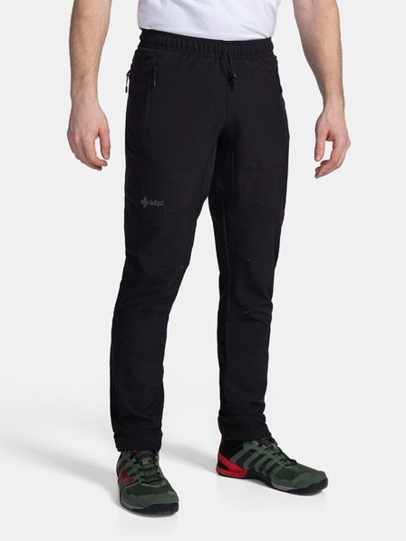 Kilpi Pantaloni negri de exterior pentru bărbați Kilpi Arandi-M