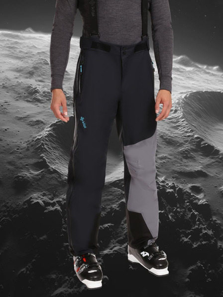 Kilpi Pantaloni sport negri pentru bărbați Kilpi LTD Cosmo