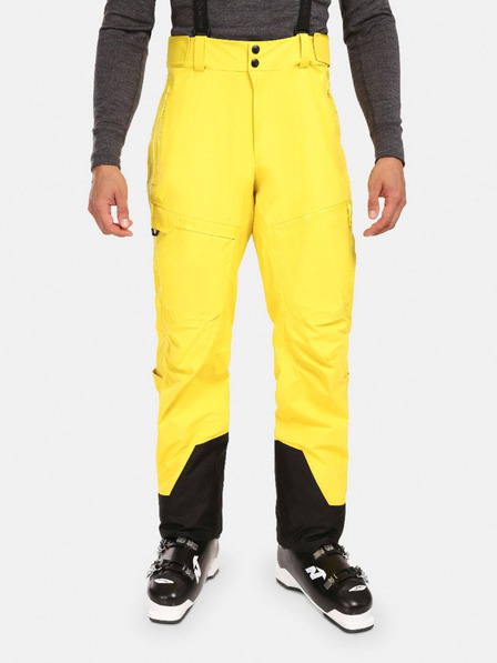 Kilpi Pantaloni sport de iarnă galbeni pentru bărbați Kilpi Lazzaro