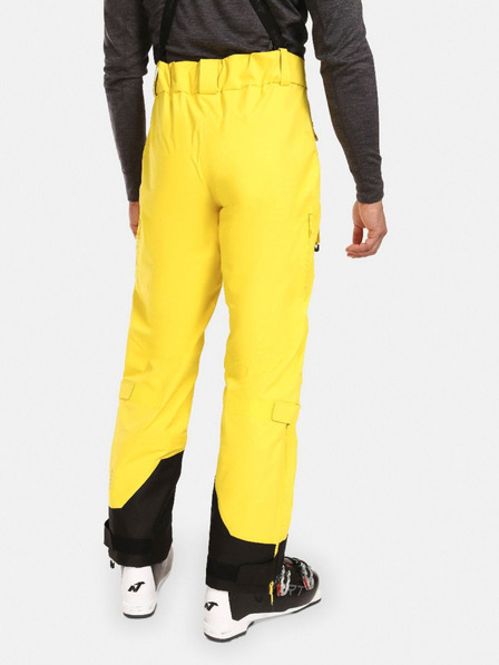 Kilpi Pantaloni sport de iarnă galbeni pentru bărbați Kilpi Lazzaro