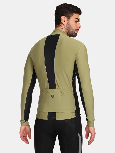 Kilpi Tricou de ciclism Kilpi Campos-M kaki pentru bărbați