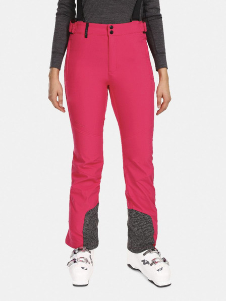 Kilpi Pantaloni de schi pentru femei, roz închis Kilpi RHEA-W