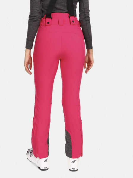Kilpi Pantaloni de schi pentru femei, roz închis Kilpi RHEA-W