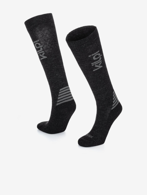 Kilpi Șosete sport unisex negre Kilpi PEROSA