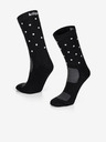 Kilpi Șosete unisex negre cu buline Kilpi DOTS