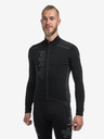 Kilpi Tricou de ciclism negru cu mânecă lungă pentru bărbați Kilpi CAMPOS-M