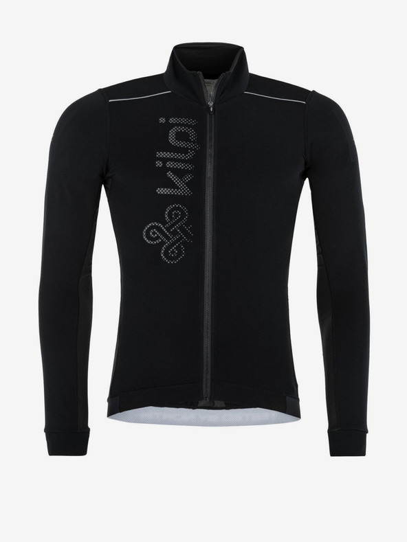 Kilpi Tricou de ciclism negru cu mânecă lungă pentru bărbați Kilpi CAMPOS-M