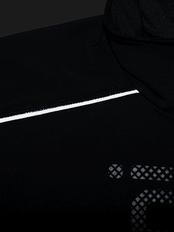 Kilpi Tricou de ciclism negru cu mânecă lungă pentru bărbați Kilpi CAMPOS-M