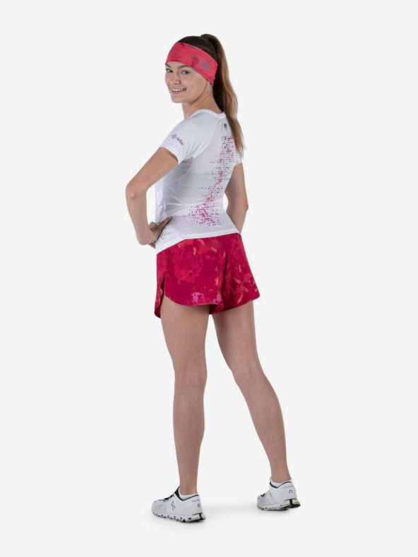 Kilpi Pantaloni scurți sport pentru femei de culoare roz închis Kilpi Lapina