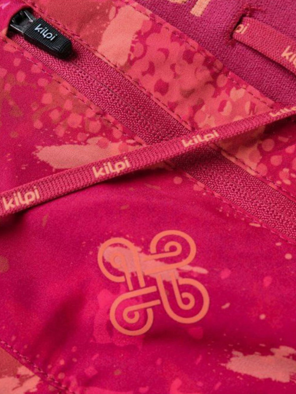 Kilpi Pantaloni scurți sport pentru femei de culoare roz închis Kilpi Lapina