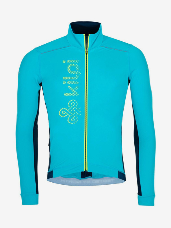 Kilpi Tricou de ciclism turcoaz pentru bărbați Kilpi CAMPOS