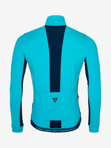 Kilpi Tricou de ciclism turcoaz pentru bărbați Kilpi CAMPOS
