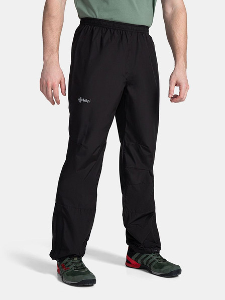 Kilpi Pantaloni sport impermeabili negri pentru bărbați Kilpi MAULES