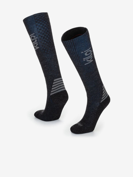 Kilpi Șosete sport unisex albastre și negre Kilpi PEROSA