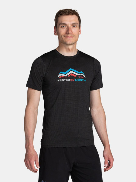 Kilpi Tricou negru pentru bărbați Kilpi GIANO