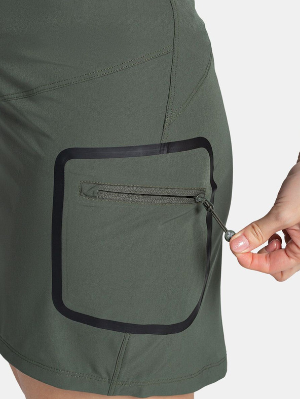 Kilpi Fustă sport kaki pentru femei Kilpi ANA