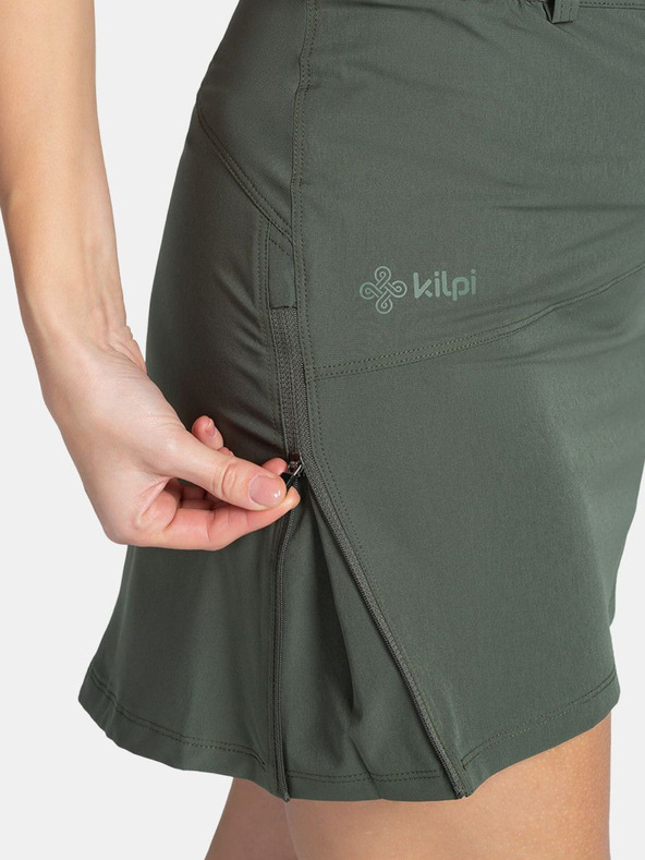 Kilpi Fustă sport kaki pentru femei Kilpi ANA