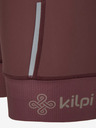 Kilpi Pantaloni scurți de ciclism pentru femei burgundy Kilpi PRESSURE