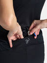 Kilpi Pantaloni scurți sport negri pentru femei Kilpi BERGEN