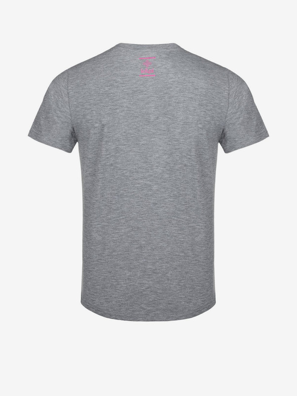 Kilpi Tricou imprimat gri pentru bărbați Kilpi BLADE