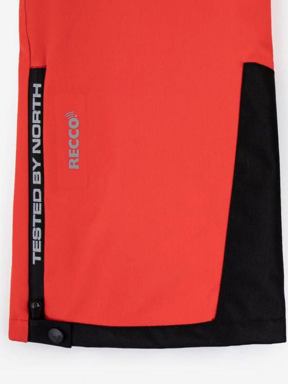 Kilpi Pantaloni de schi roșii pentru femei Kilpi RAVEL