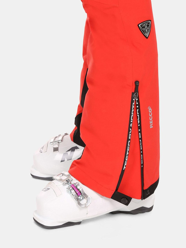 Kilpi Pantaloni de schi roșii pentru femei Kilpi RAVEL