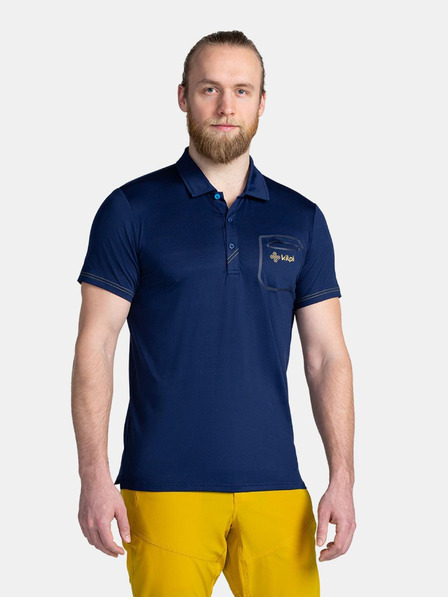 Kilpi Tricou sport polo albastru închis pentru bărbați Kilpi GIVRY