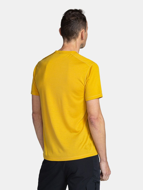 Kilpi Tricou sport imprimat galben pentru bărbați Kilpi MERIN