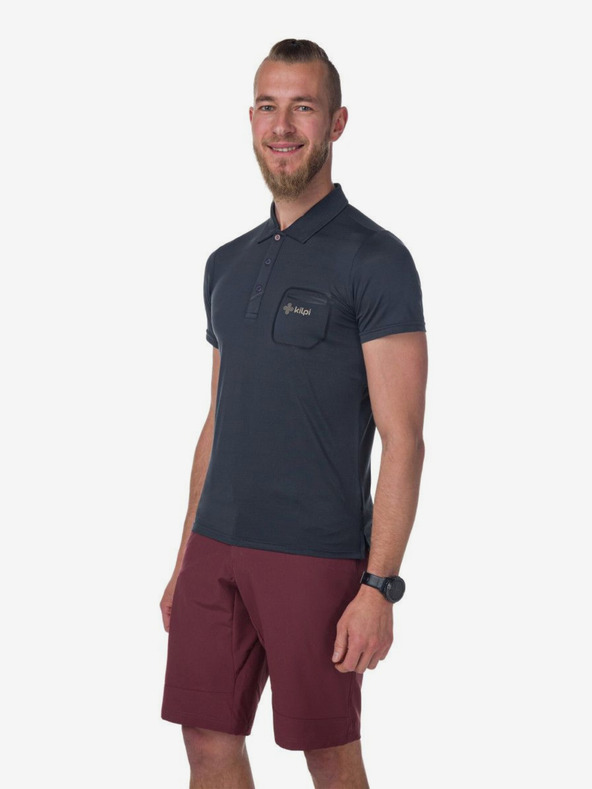 Kilpi Polo sport turcoaz pentru bărbați Kilpi GIVRY