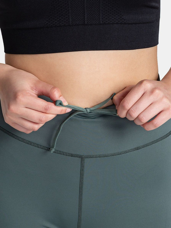 Kilpi Jambiere sport verde închis pentru femei Kilpi LAMIRAE