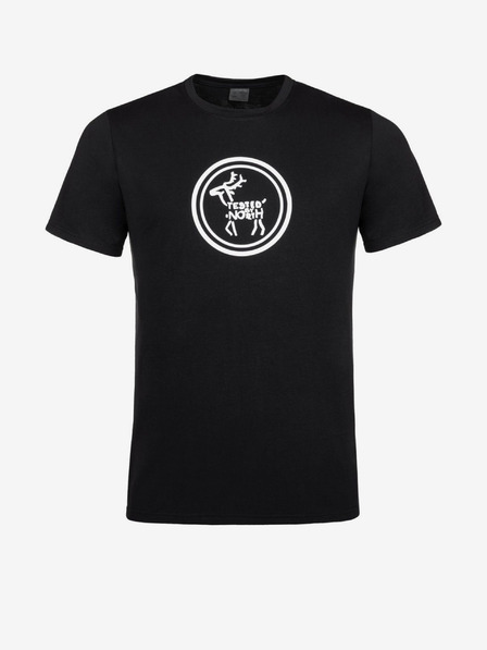 Kilpi Tricou imprimat negru pentru bărbați Kilpi BRANDYS
