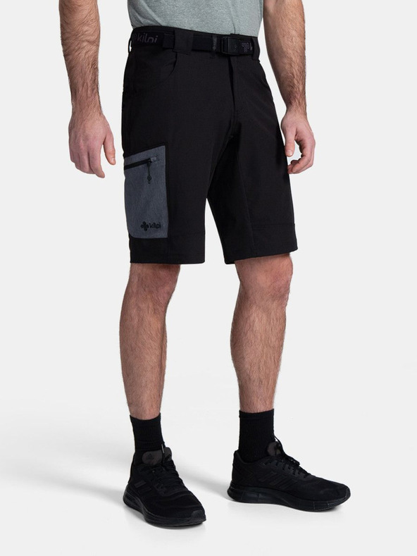 Kilpi Pantaloni scurți sport negri pentru bărbați Kilpi Navia