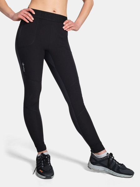 Kilpi Pantaloni scurți sport pentru femei, negri Kilpi LISBROCK