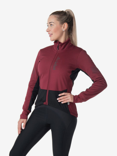Kilpi Jachetă softshell burgundy pentru femei Kilpi VELOVER