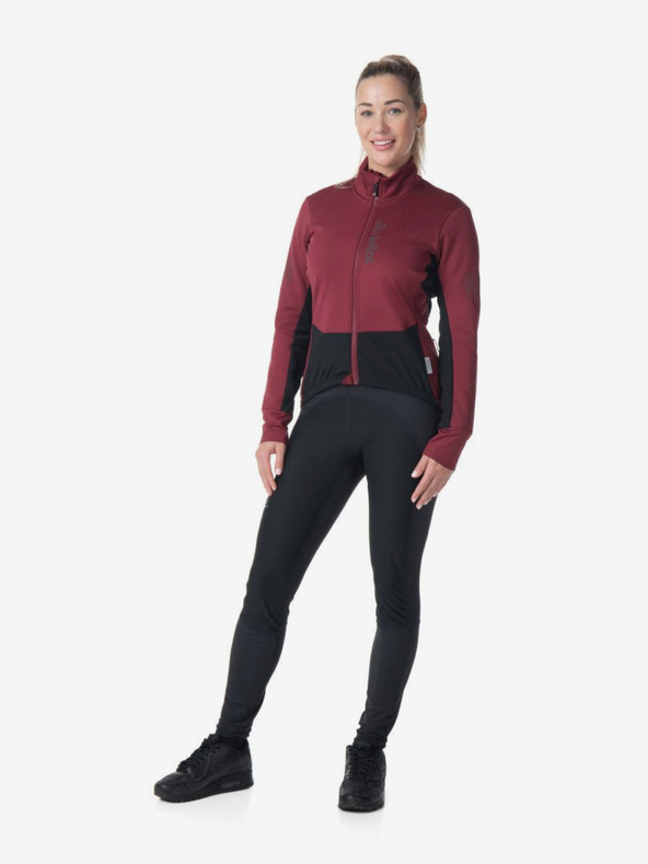 Kilpi Jachetă softshell burgundy pentru femei Kilpi VELOVER