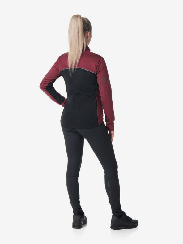 Kilpi Jachetă softshell burgundy pentru femei Kilpi VELOVER