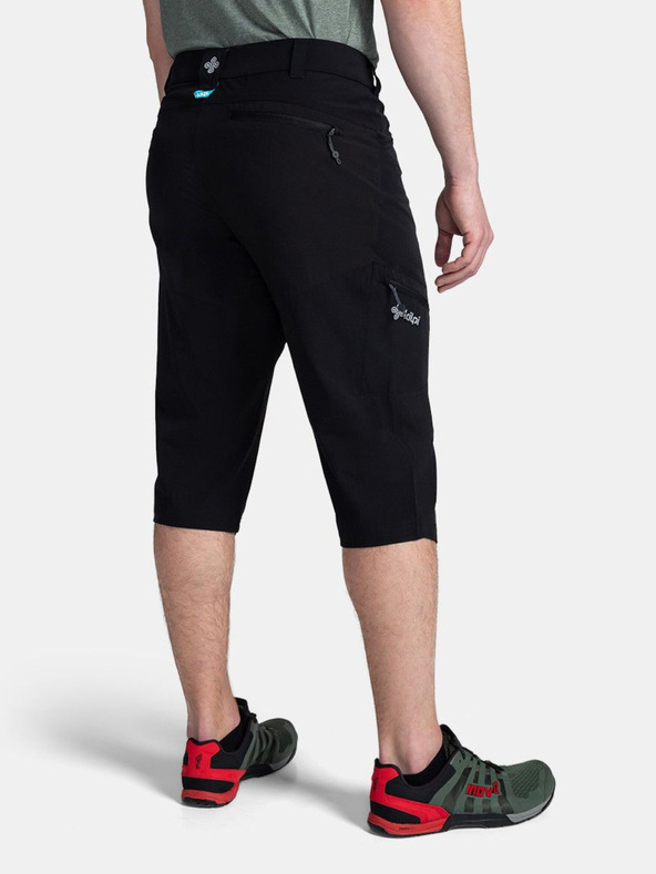 Kilpi Pantaloni trei sferturi negri pentru bărbați Kilpi OTARA