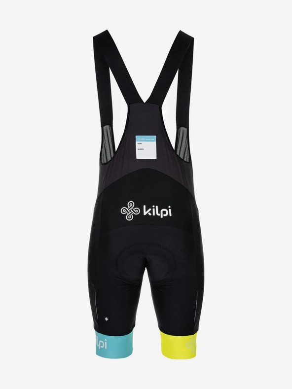 Kilpi Pantaloni scurți de ciclism turcoaz și negri pentru bărbați Kilpi MURIA