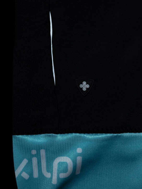 Kilpi Pantaloni scurți de ciclism turcoaz și negri pentru bărbați Kilpi MURIA