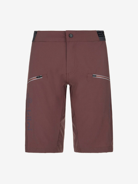 Kilpi Pantaloni scurți de ciclism Kilpi Trackee burgundy pentru femei
