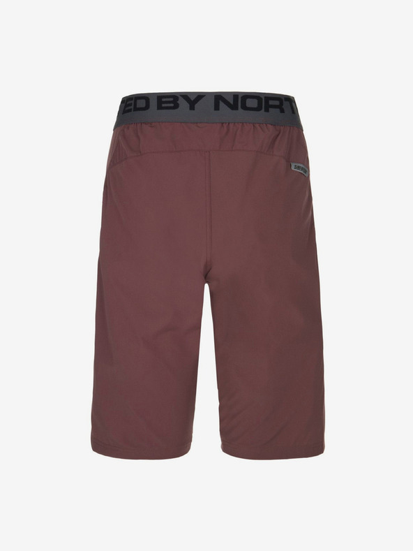 Kilpi Pantaloni scurți de ciclism Kilpi Trackee burgundy pentru femei