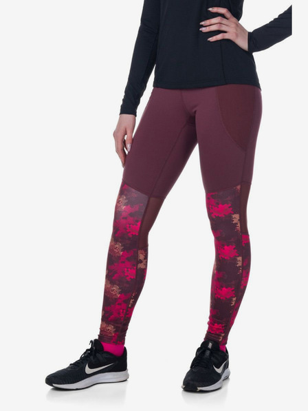 Kilpi Jambiere sport de damă burgundy Kilpi Ligano