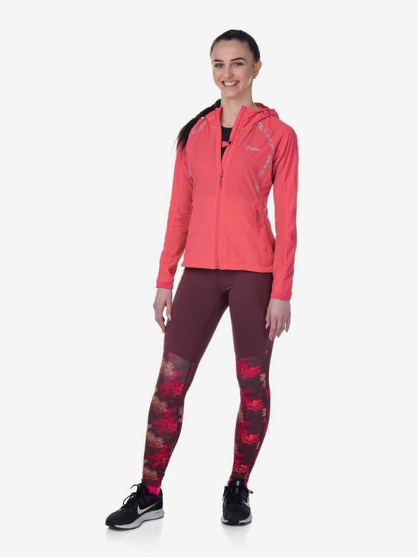 Kilpi Jambiere sport de damă burgundy Kilpi Ligano