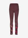 Kilpi Jambiere sport de damă burgundy Kilpi Ligano