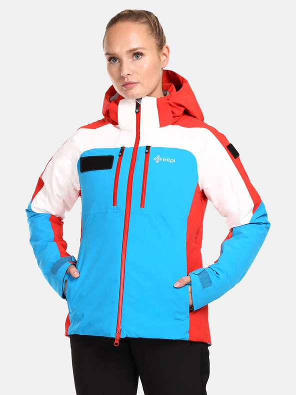 Kilpi Jachetă de schi roșie și albastră pentru femei Kilpi DEXEN-W