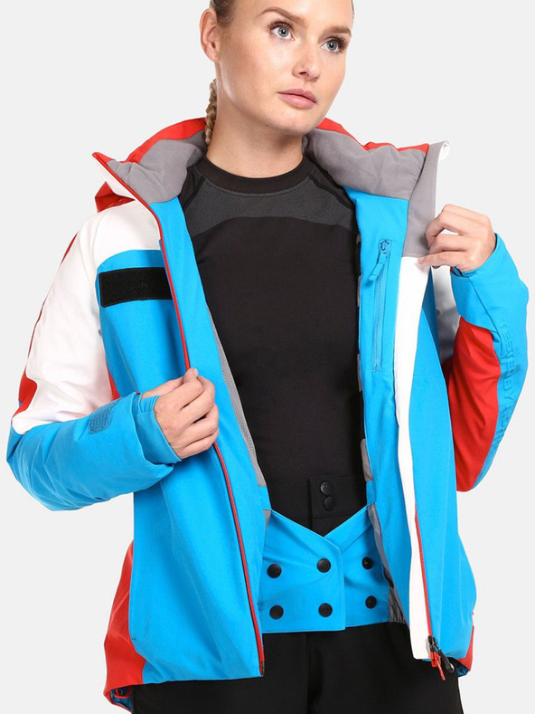 Kilpi Jachetă de schi roșie și albastră pentru femei Kilpi DEXEN-W