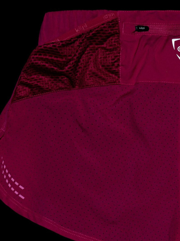 Kilpi Pantaloni scurți sport de damă de culoare roz închis Kilpi BERGEN